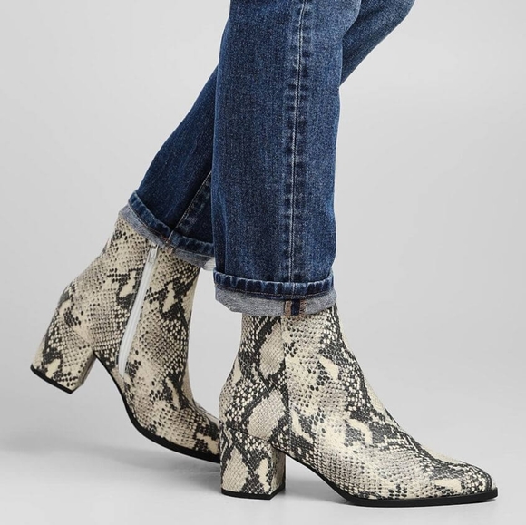 Madden Girl Shoes - Madden girl faux leather  snakeskin  bootie